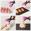 La Croquetera Frikadellenzange Multifunktionswerkzeug Limonengelb - Mit 4 austauschbaren Formen