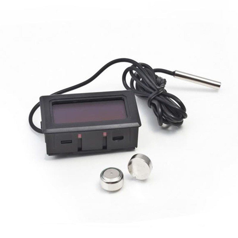 5PCS Digital LCD Thermometer Fish Tank Refrigerator Water Temperature Gauge