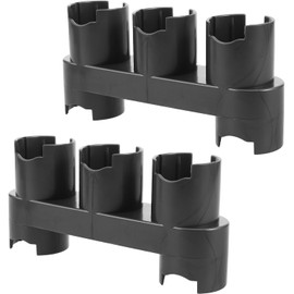 ifundom 2 Unidades Soporte de Aspiradora para Pared, Organizador Negro de