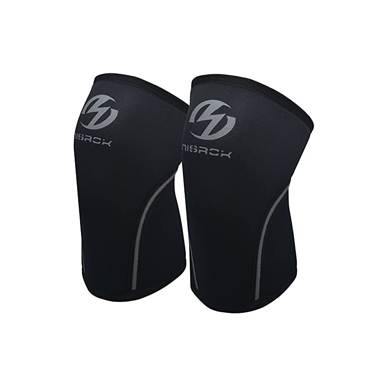 Knee Sleeves (1 Pair), 7mm Neoprene Compression Knee Braces, Great