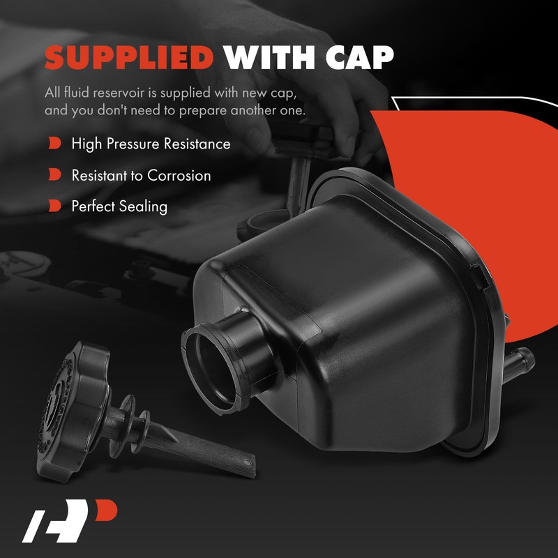 A-Premium Power Steering Reservoir Tank Compatible with Chrysler PT Cruiser