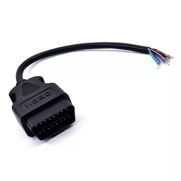 Unbranded OBD2 16Pin Male Plug Connector For ELM327 Extension Adapter