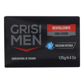 Jabón en Barra Grisi Men Revitalizante 125g