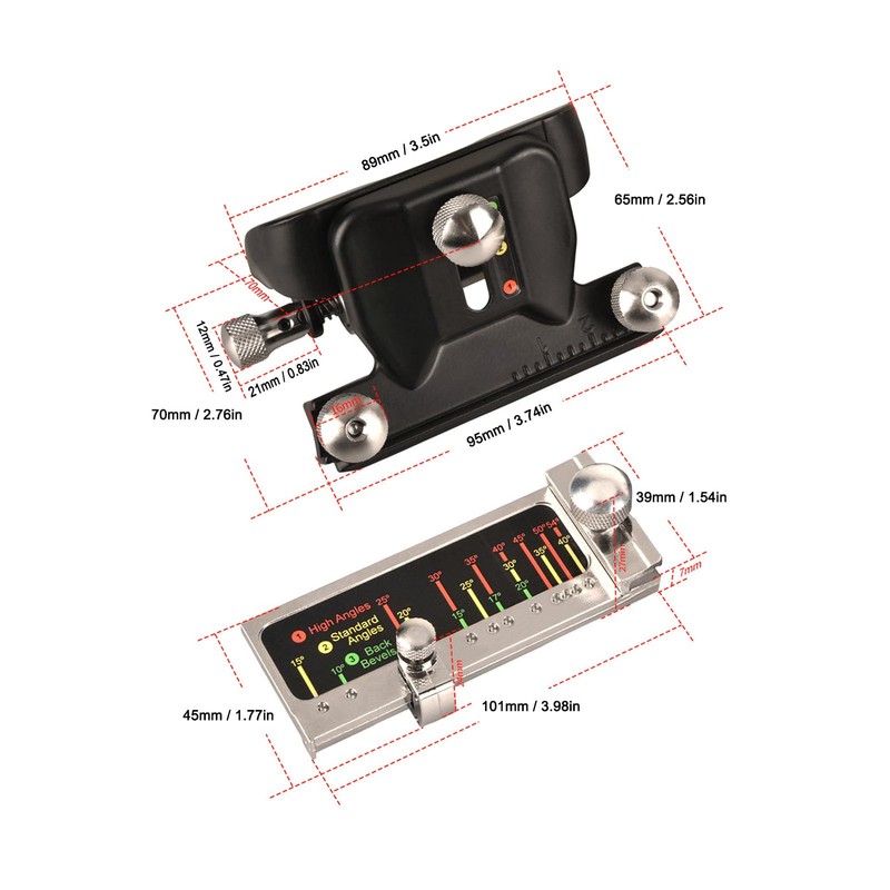 Honing Guide System Chisel Sharpening Kit, Honing Guide System Chisel