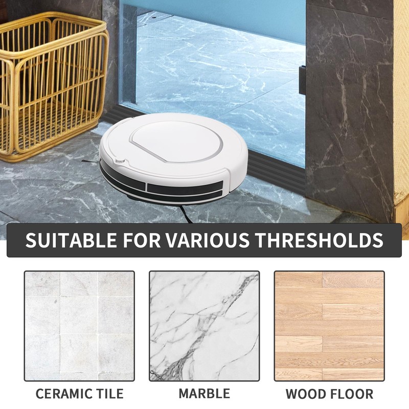 Rubber Door Threshold Ramp Self-Adhesive Rubber Ramp for Door Threshold