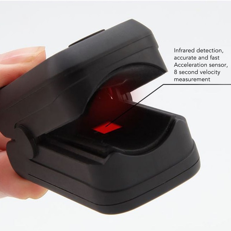 Organic LED Fingertip Pulse Oximeter Blood Oxygen Saturation Monitor With