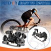 PETCHOR Mechanical Disc Brake Set, 1 Pair Front & Rear