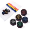 CUESOUL 5 Pieces 14mm 9 Layer Pool Cue Tips -