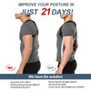 Nanet Posture Corrector Posture support Brace Adjustable Straight Strap for