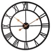 Evursua 24 inch Thicken & Heavy Large Metal Wall Clocks
