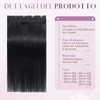 UK-Fashion-Shop Echthaar-Extensions Remy-Haar Echthaar-Extensions Human Extensions 101