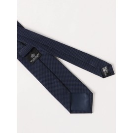 Beams Heart 414417549940288 Men's Necktie, Gun Club Checked Necktie, Navy Free