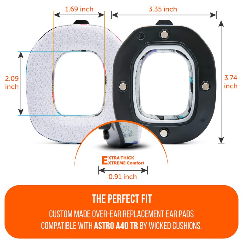 WC Mod Kit A40 – Cooling Gel Earpads + Headband