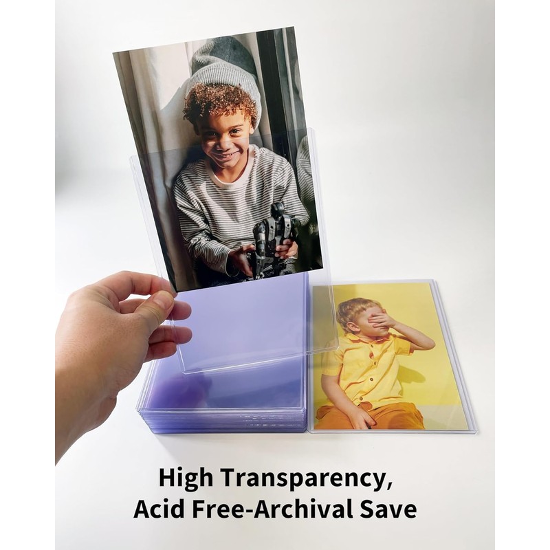 5x7 Toploader - Clear Rigid Photo Protectors for Your Precious