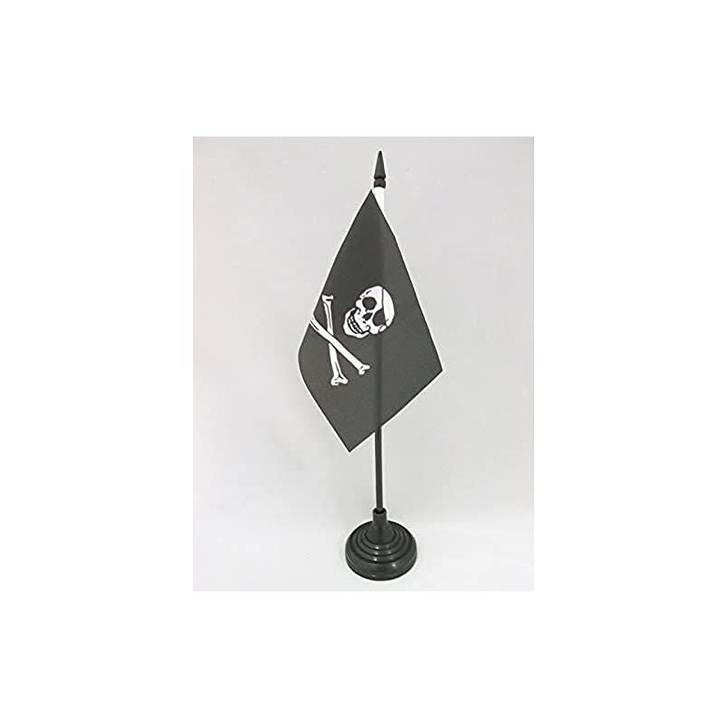 AZ FLAG Pirate Regular Table Flag 4'' x 6'' -