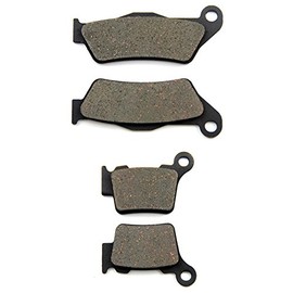 SOMMET Front and Rear Brake Pads for KTM EXC SX 125 Six Days XC 150 200 EXC-F XC-W XC-F XCF-W EXC-F 250 MXC 300 SX-F 350 Upside Down Forks 400 EXC450 Racing 500 EXC525 530 MXC 300 SXC 625 LT181-368