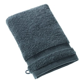 Schöner Wohnen Wash Mitts Cotton Charcoal Grey 21 x 16 cm