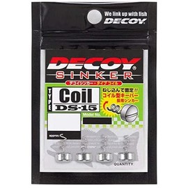 Decoy DS-15 Sinker Type Coil, 0.1 oz (3.5 g), Silver