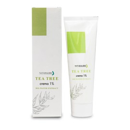 Face and Body Cream with 1% Tea Tree Oil, Soft and Light for Oily Skin with Lemon Essential Oil 100ml