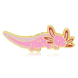 Clayton Jewelry Labs Axolotl Enamel Pin (Gold)