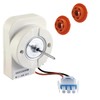 WR60X23584 WR02X12008 Refrigerator Evaporator Fan Motor Component Compatible with GE