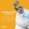 O2COOL HMLDP07 ArcticSqueeze Mist 'N Sip Botella, Azul Degradado, 591.47