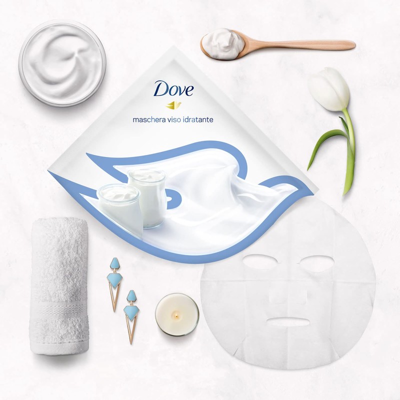 Dove Moisturizing Face Mask for Dry Skin 27ml - Pack