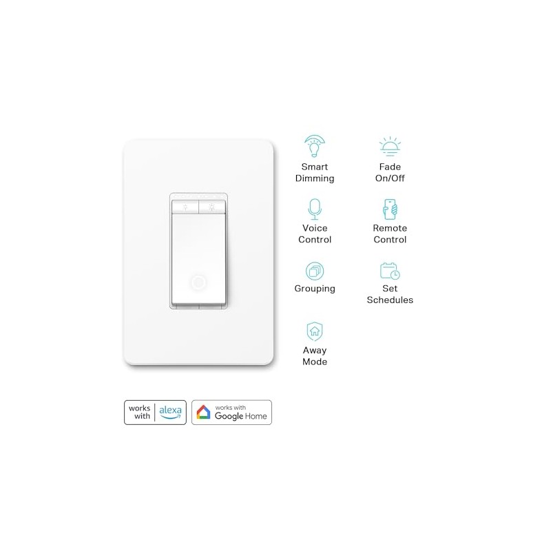 TP-LINK Interruptor inteligente WiFi para control de iluminación desde cualquier