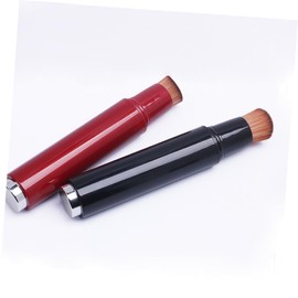 TOVINANNA Flat Tapered Brush for Foundation Travel Makeup Brush Lightweight and Reusable Makeup Tools Soft Rayon Material