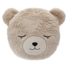 Atmosphera Créateur d'intérieur Children's Cushion Bear Design Diameter 28 cm Beige