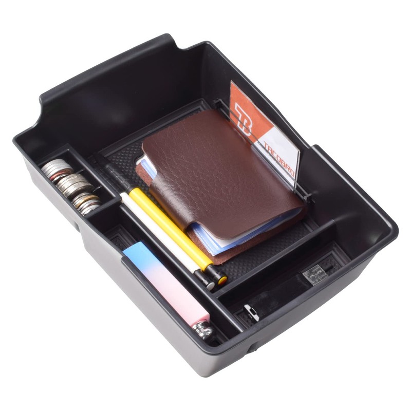 TACORBO Center Console Organizer Compatible with Hyundai Santa Fe 2021