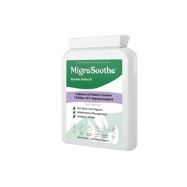 MigraSoothe Booster Probiotic Complex - Probiotic & Prebiotic Complex 10 Billion CFU Migraine Support (60) 2 Month Supply (60)