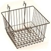 White Grid Basket 12 W x 12 D x 8