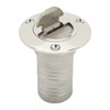 Marine Boat Deck Filler with Keyless Cap Stainless Steel Mirror