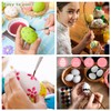 12 Pcs White Easter Egg Decorations, Hanging Tree Ornaments,Home Décor