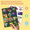 96 PCS World Flag Party Favors – 72 Pre-Cut Temporary