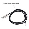 10Pcs Thermistor Sensor NTC Temp Temperature Probe 5x25mm Cylindrical Head