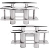 SHENGHUISS Boat Pull Up Deck Cleat 316 Stainless Steel Retractable