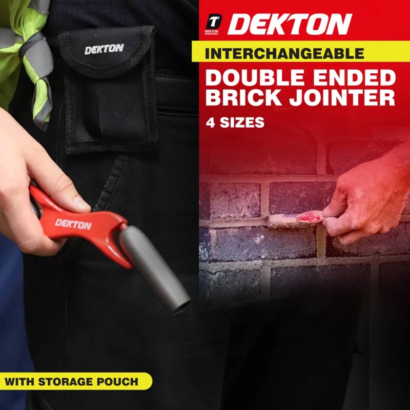 Dekton 4 In 1 Brick Jointer-Cranked design to take your