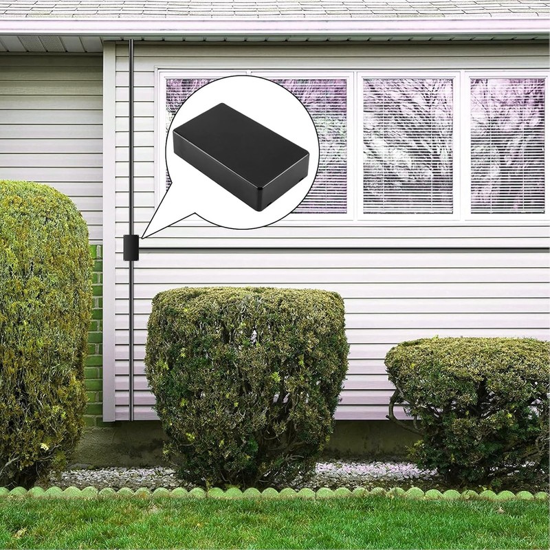 Waterproof Junction Boxes, Junction Box, 8 Pieces, Black Electronic Project