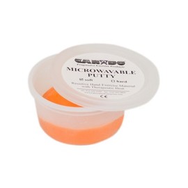 Theraputty Microwaveable Exercise Putty, Soft, Orange, 2 Ounce