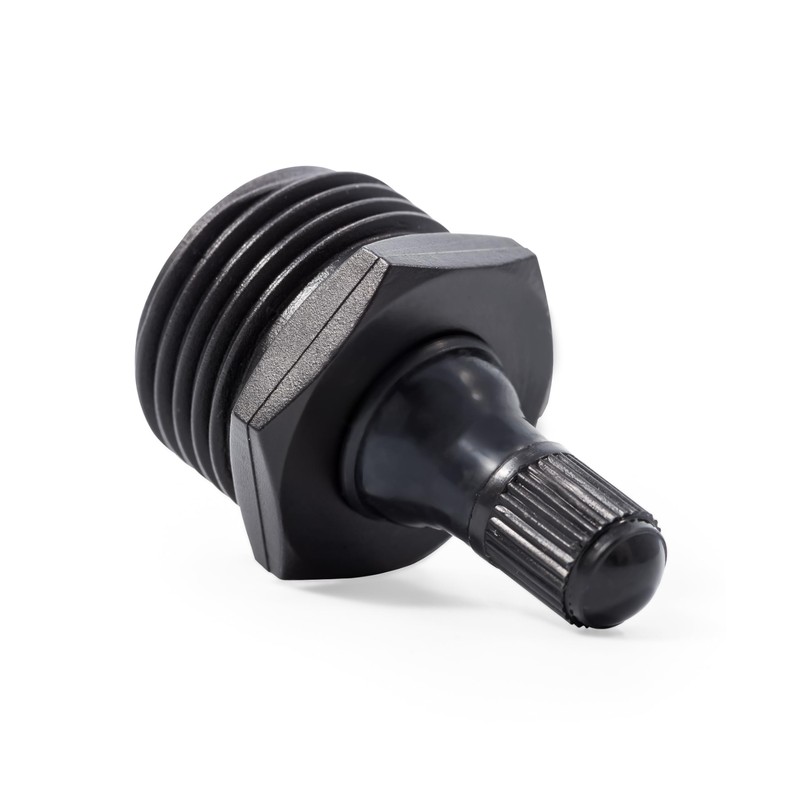 Camco RV Blow Out Plug with Schrader Valve - Features