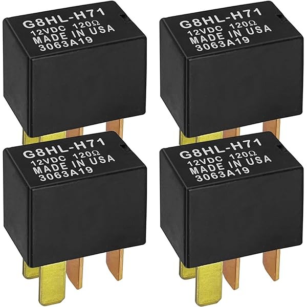 Relay G8HL-H71 (Pack of 4), Automotive Relay 12VDC 39794-SDA-A03 39794-SDA-A05