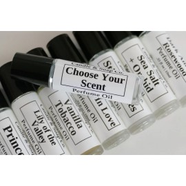 Fiddlehead Candle + Soap Co Roll On Perfume Oil, Choose Your Scent, Alcohol Free 10 ML