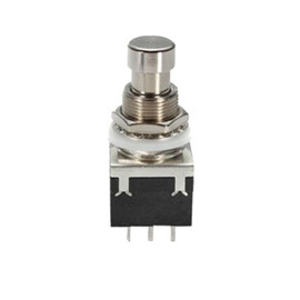 E Support™ 5 X 3PDT 9 Pins Box Stomp Guitar Effect Pedal Foot Switch True Bypass Metal Black
