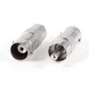 Aexit 2 (Terminal, connector) Pcs BNC Female to RCA Male