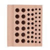 Leather Tool Holder 46 Holes Beech Wood Professional Leather Tool