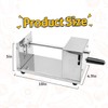 RioRand Manual Spiral Potato Cutter, Stainless Steel Tornado Twister with