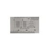 Guitar Neck Notched Straight Edge Ruler String Action Height Gauge