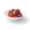 Royal Copenhagen 1016914 White Fluted Deep Plate, 6.7 inches (17